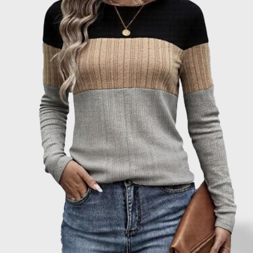 Jade Lässiger Strickpullover für Damen