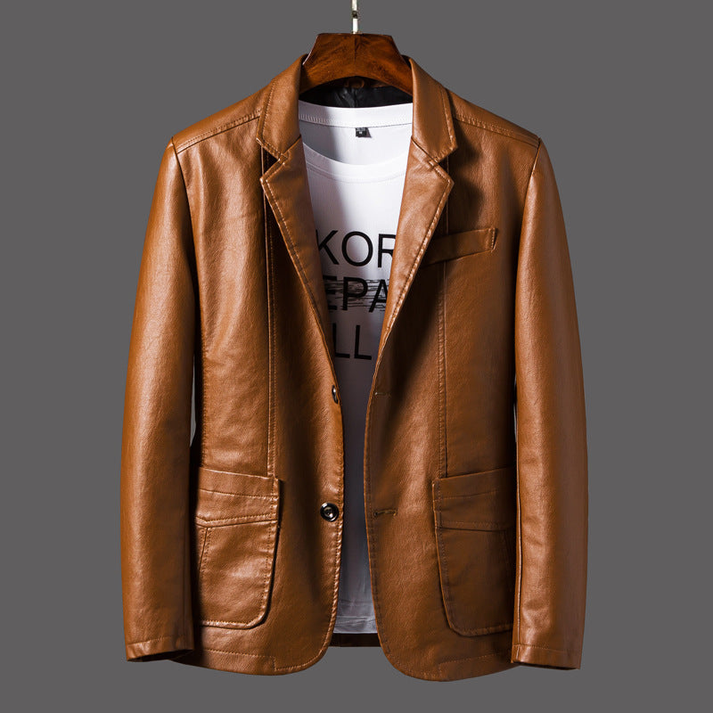Marcus Klassische Lederjacke
