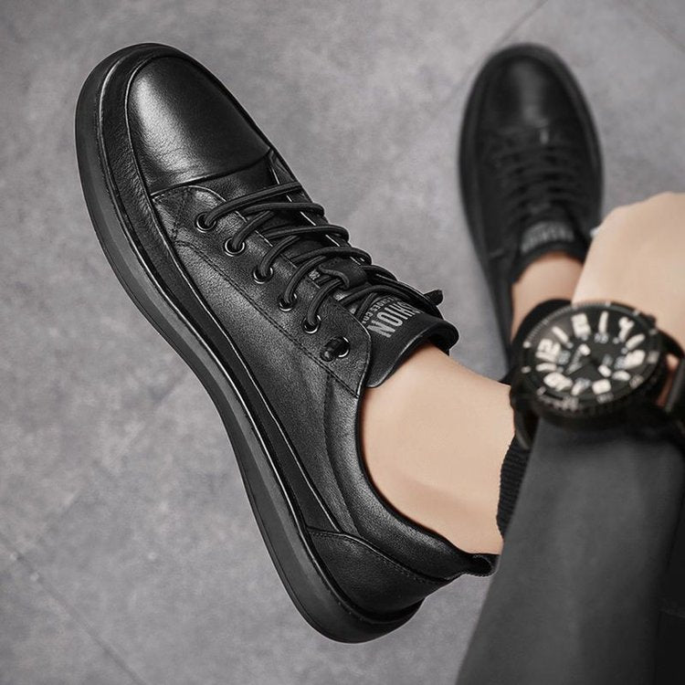 Lässige Lederschuhe - Milano