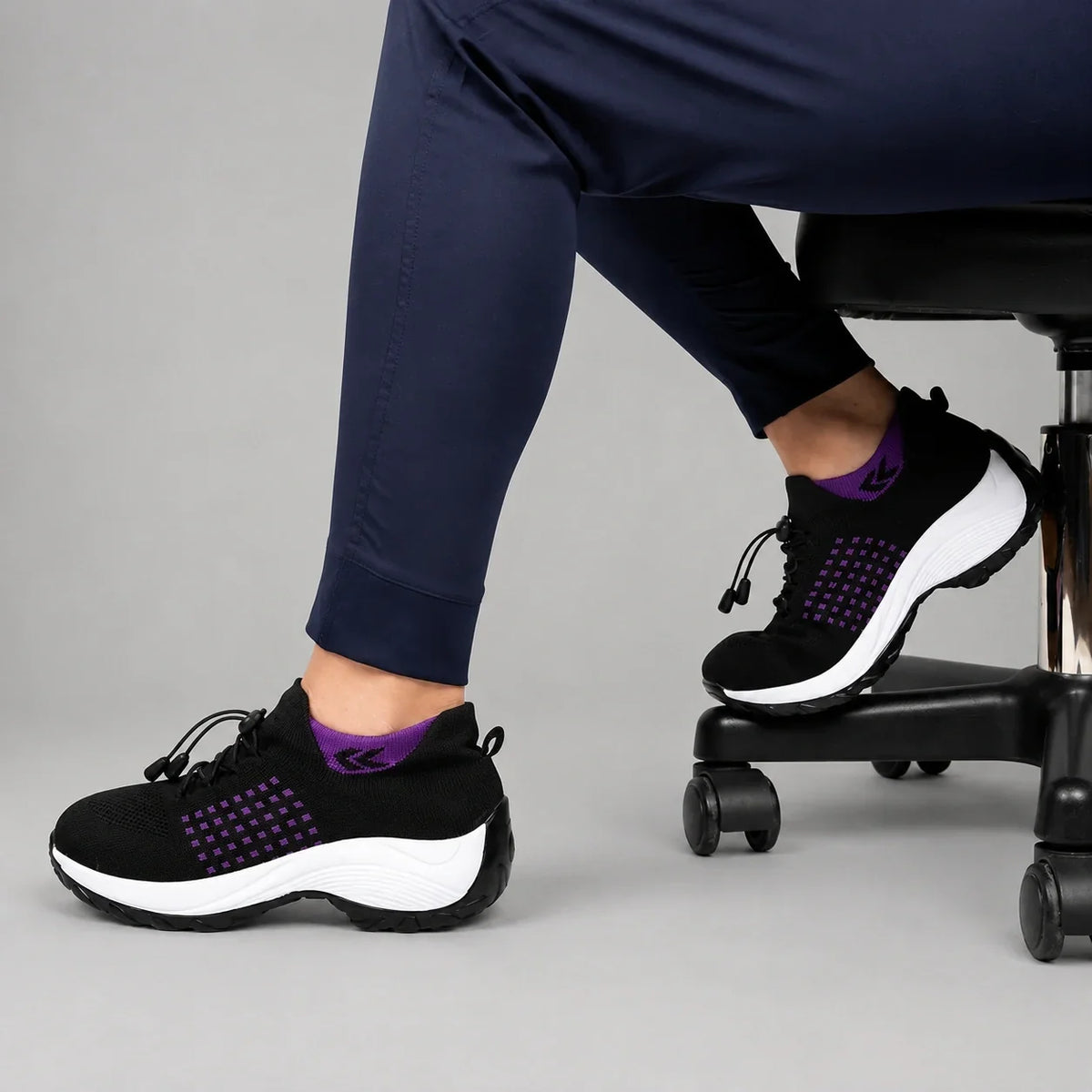 OrthoShift™ – 12-Stunden-Arbeitsschuhe zur Linderung von Fuß-, Knie- & Rückenschmerzen