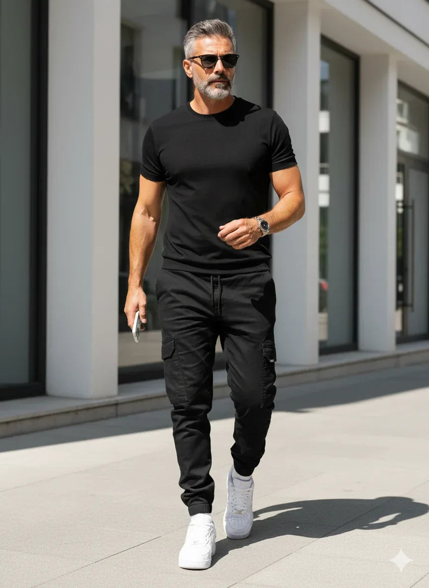 Stretch-Cargohose für Herren - Calren