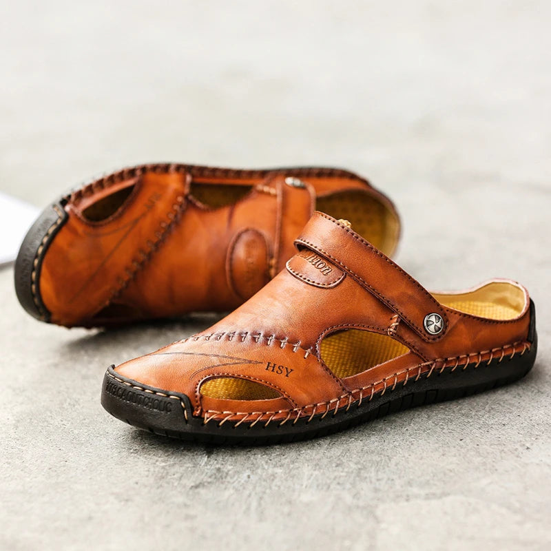Orthopädische Ledersandalen – Jones