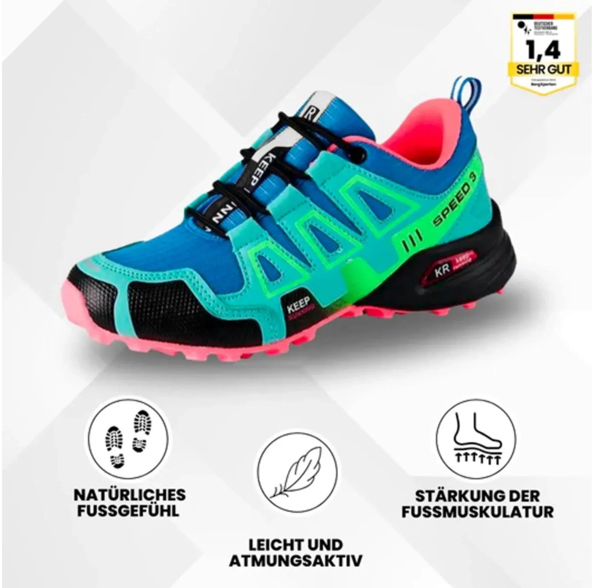 OrthoTrekking –  ergonomischer Wander- und Trekkingschuh