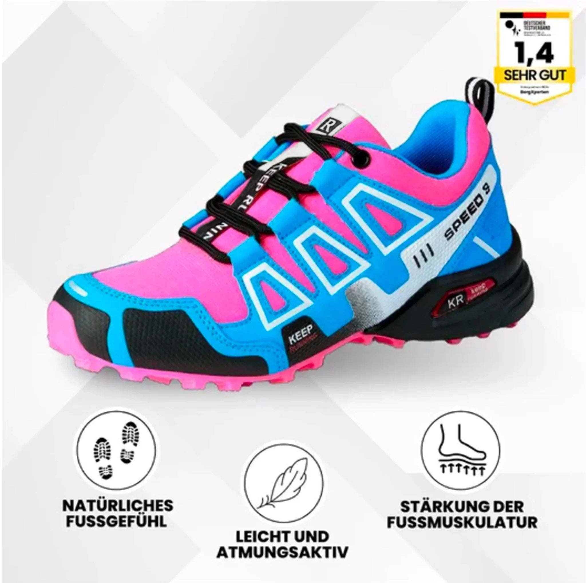 OrthoTrekking –  ergonomischer Wander- und Trekkingschuh