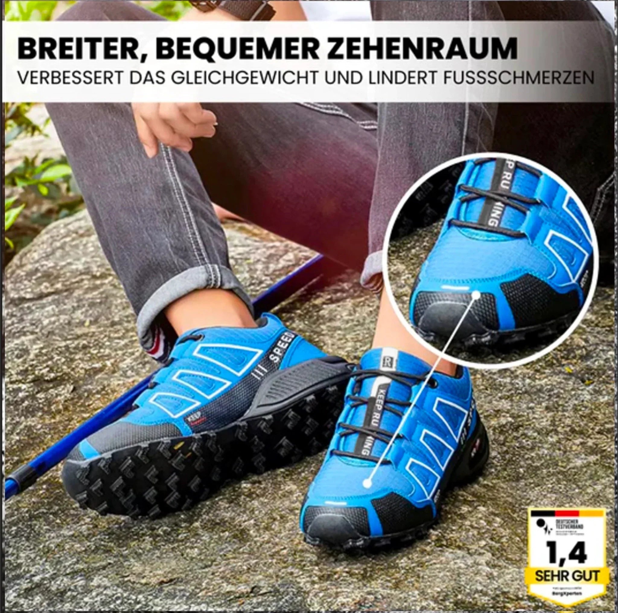 OrthoTrekking –  ergonomischer Wander- und Trekkingschuh