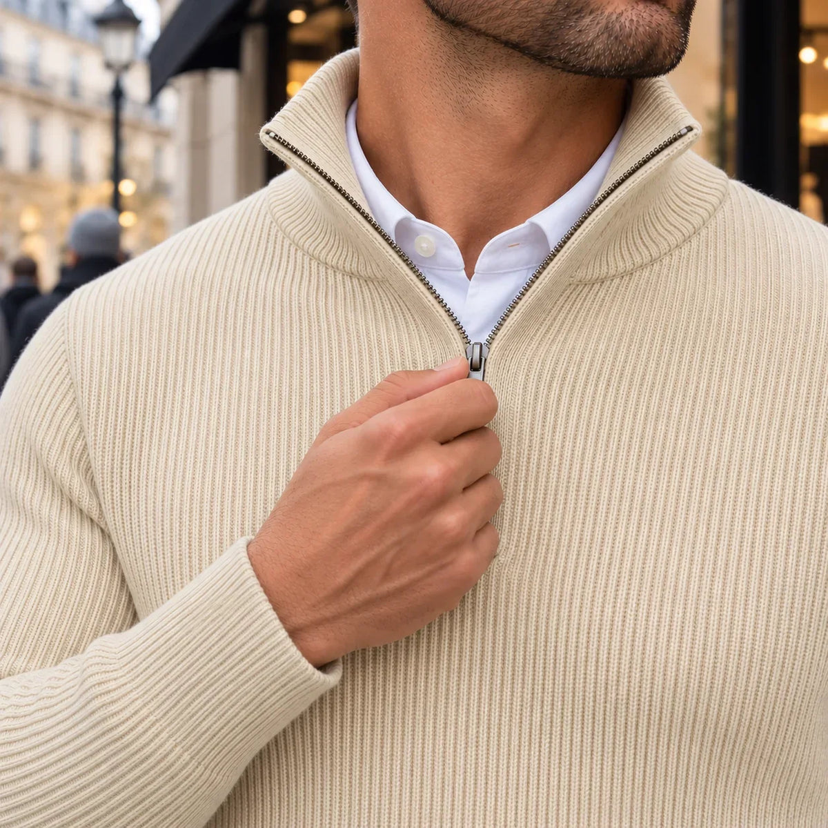 Pullover mit Reißverschluss - Weston