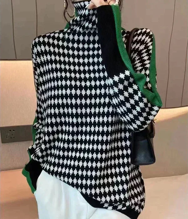 Eloise Damenpullover mit modernem Print