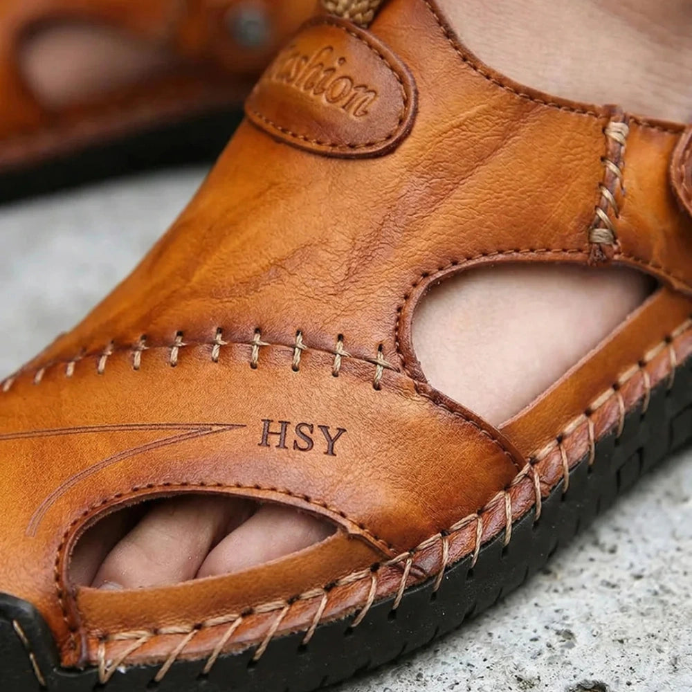 Orthopädische Ledersandalen – Jones