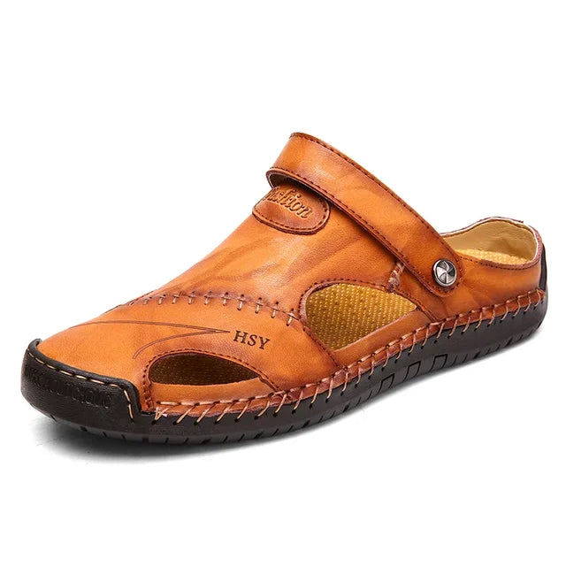 Orthopädische Ledersandalen - Leon