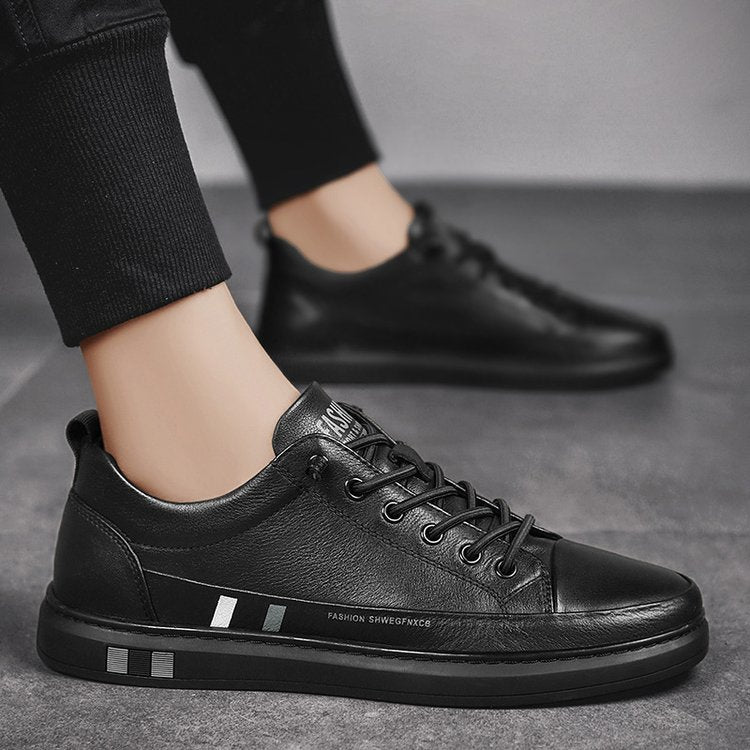 Lässige Lederschuhe - Milano