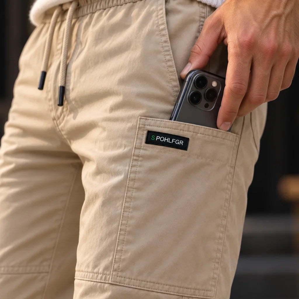 Stretch-Cargohose für Herren - Noah