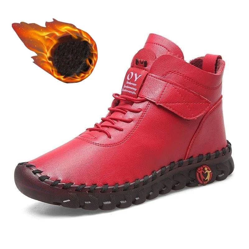 Ultrabequeme und warme Lederstiefel – Aurore