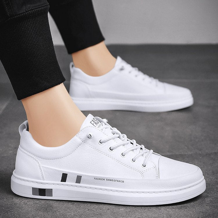 Lässige Lederschuhe - Milano