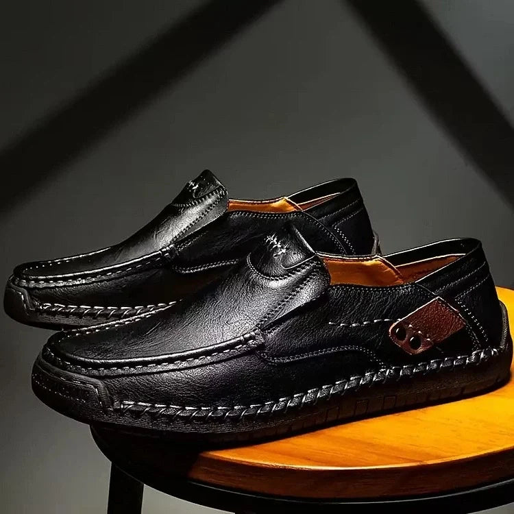 Herren Slip-On Mokassins aus Leder – SoftStep