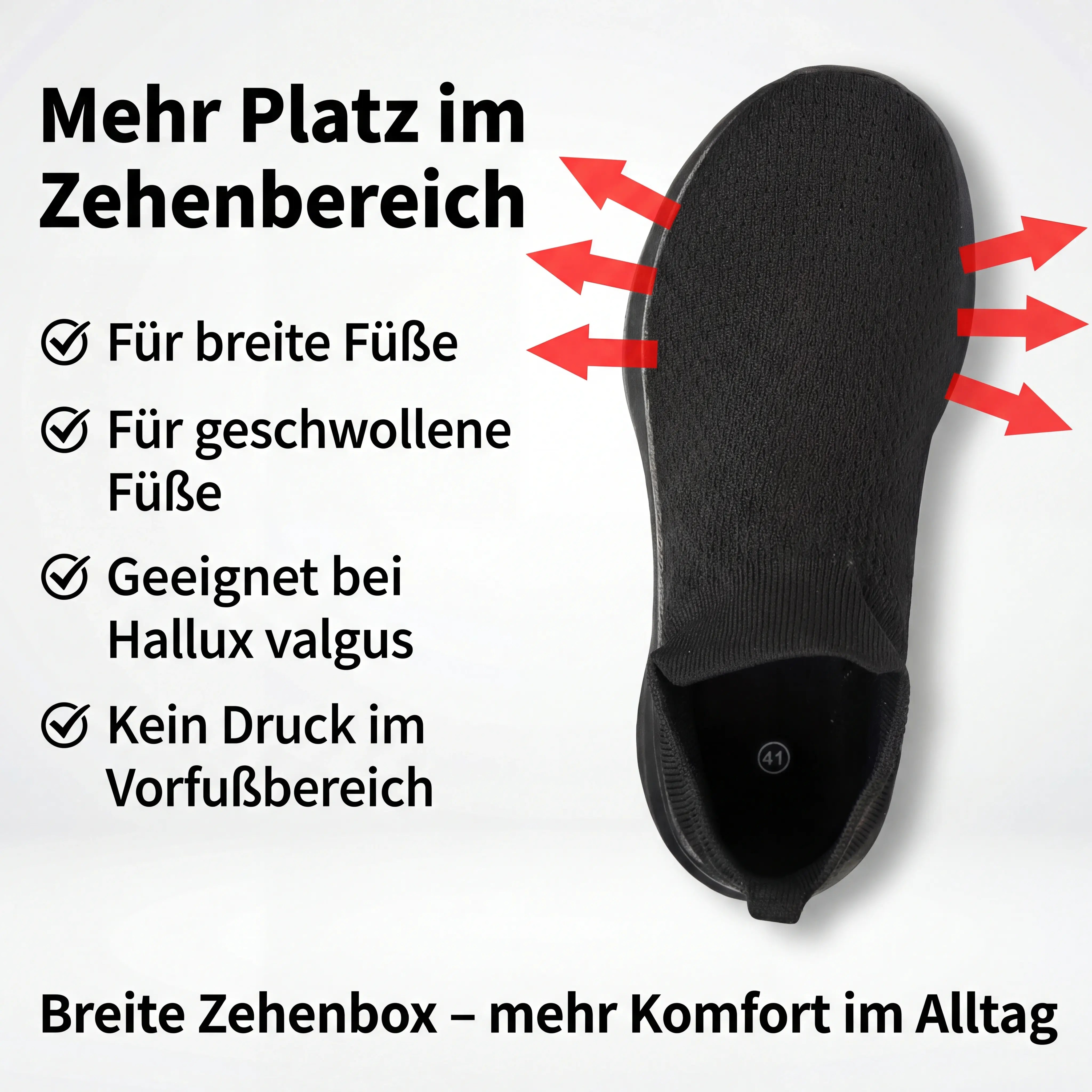 Bequeme und Strapazierfähige Slip-on Sneaker – Comfort Step™