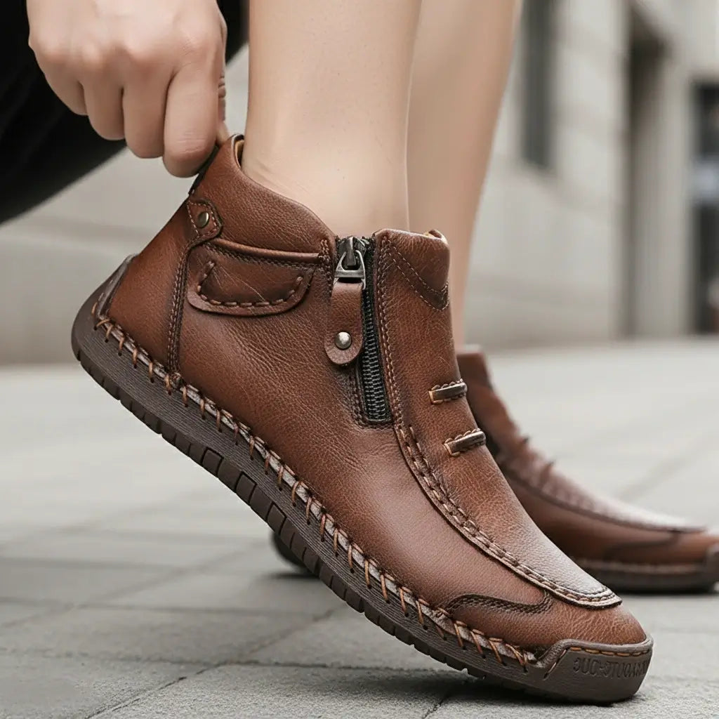 Davos | Handgefertigte Lederboots – Komfort & Langlebigkeit