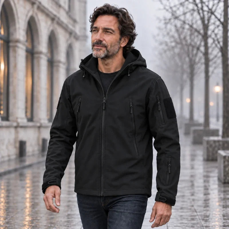 Wasserdichte Thermo-Softshelljacke - Alpine