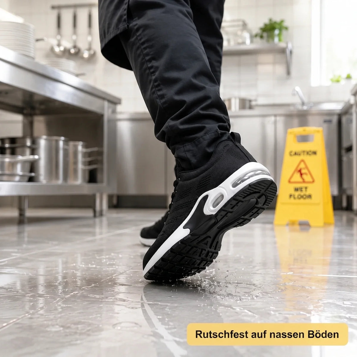 OrthoWalk™ – 12-Stunden-Arbeitsschuhe zur Linderung von Fuß-, Knie- & Rückenschmerzen