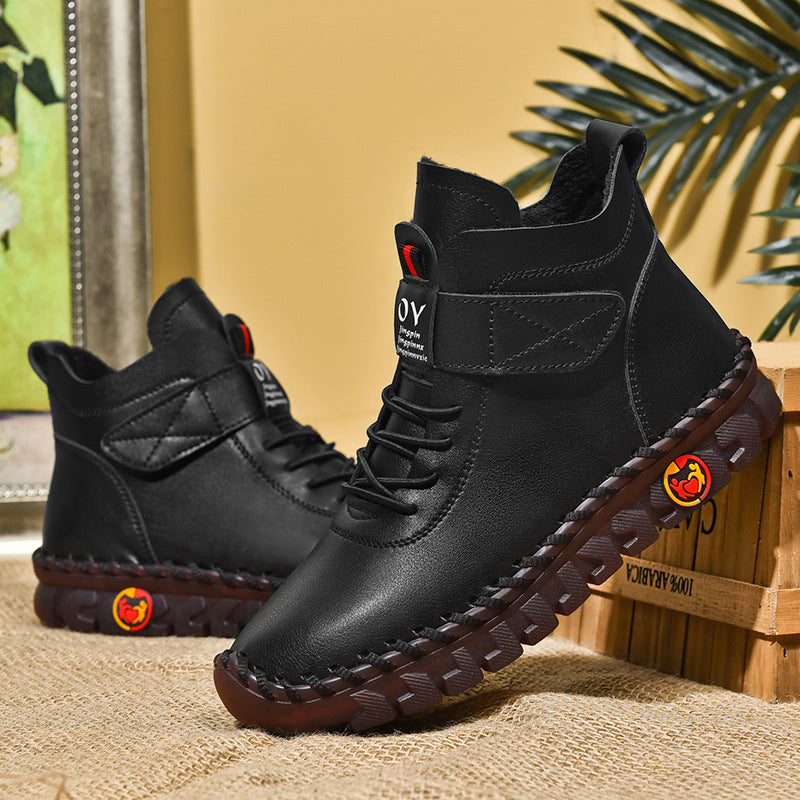 Ultrabequeme und warme Lederstiefel – Aurore