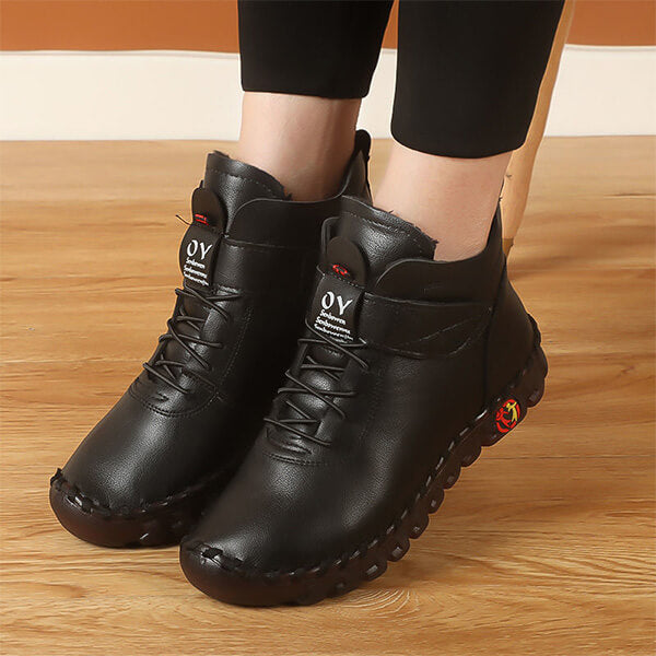 Ultrabequeme und warme Lederstiefel – Aurore