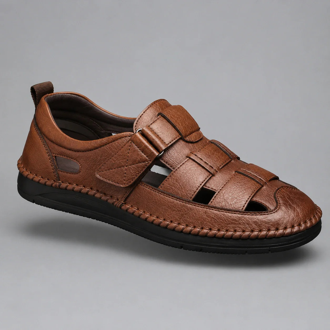 Orthopädische Ledersandalen – Santorin