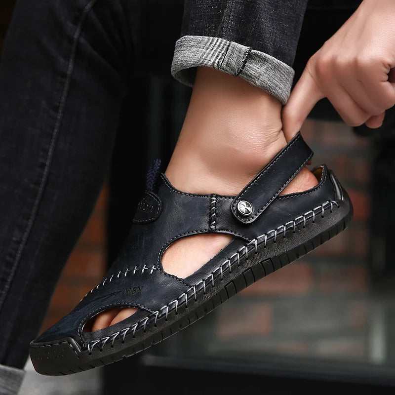 Orthopädische Ledersandalen – Jones