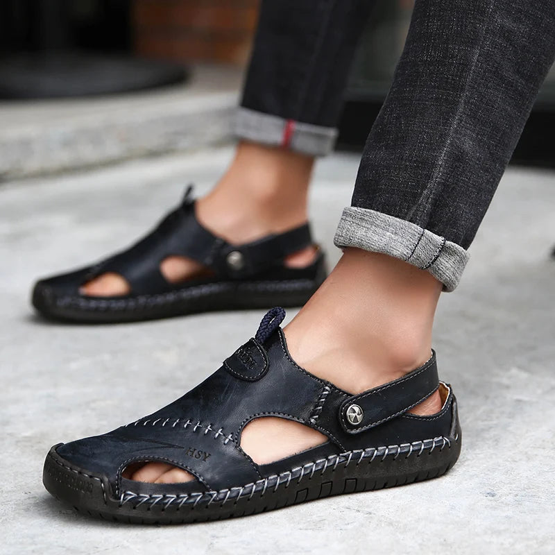 Orthopädische Ledersandalen – Jones