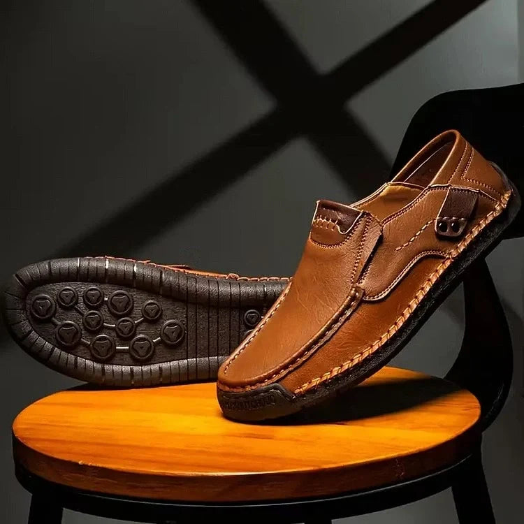 Herren Slip-On Mokassins aus Leder – SoftStep