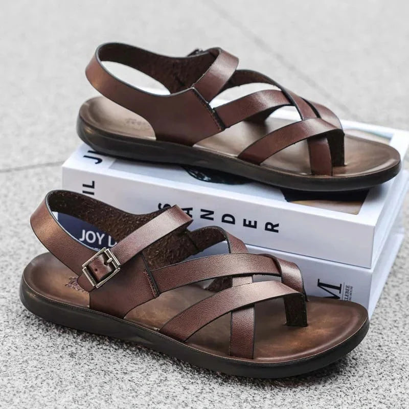 Roman | Herren Sandalen – Lässig, Weiche Sohle & Perfekt für den Strand