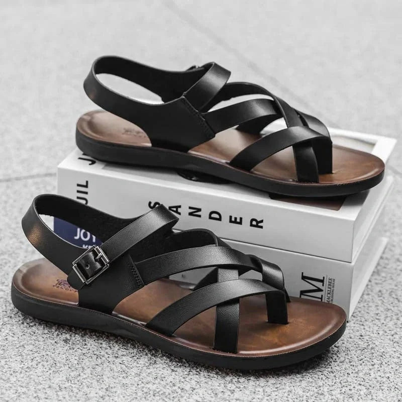Roman | Herren Sandalen – Lässig, Weiche Sohle & Perfekt für den Strand